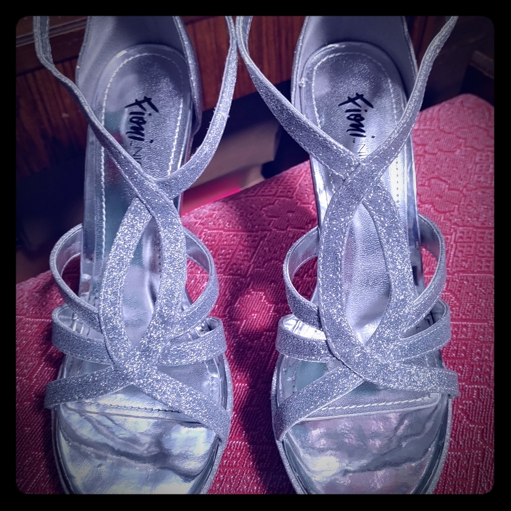 Glitter heels